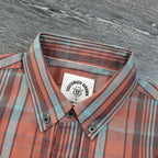 Dubinik® Bamboo Viscose Mens Short Sleeve Button Down Pockets Shirts#39016