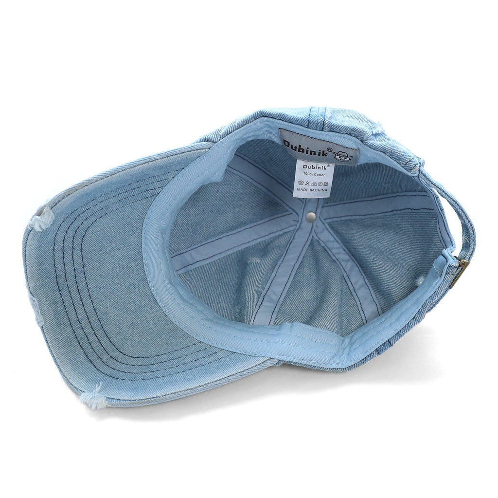 Cotton denim baseball cap #2315