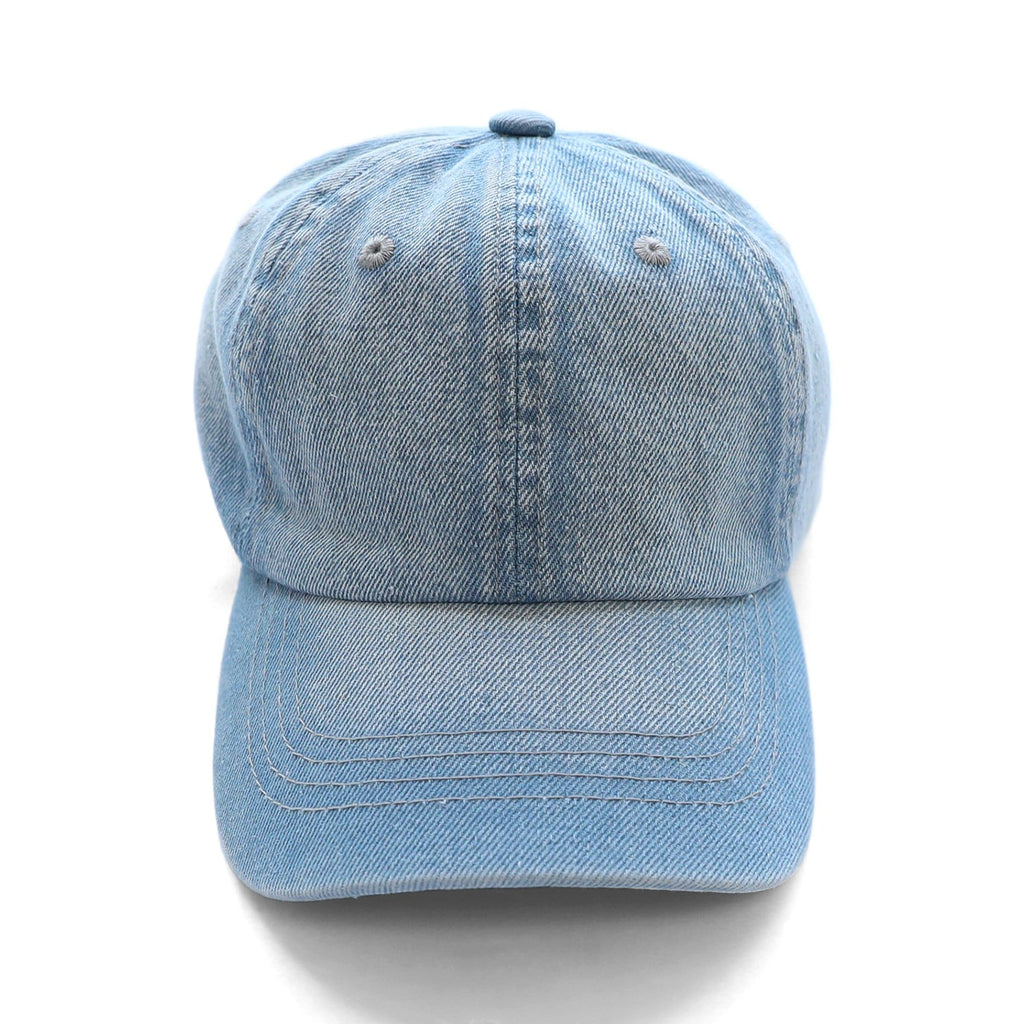 Cotton denim baseball cap #2316