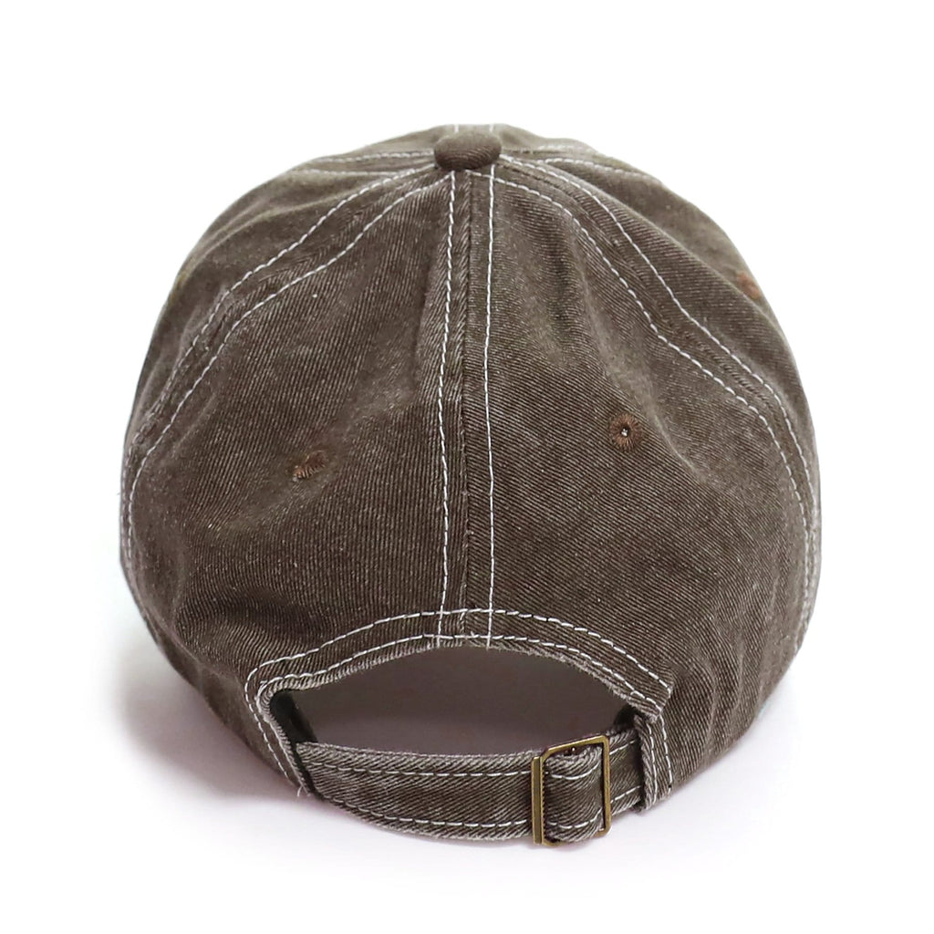 Cotton denim baseball cap #2312