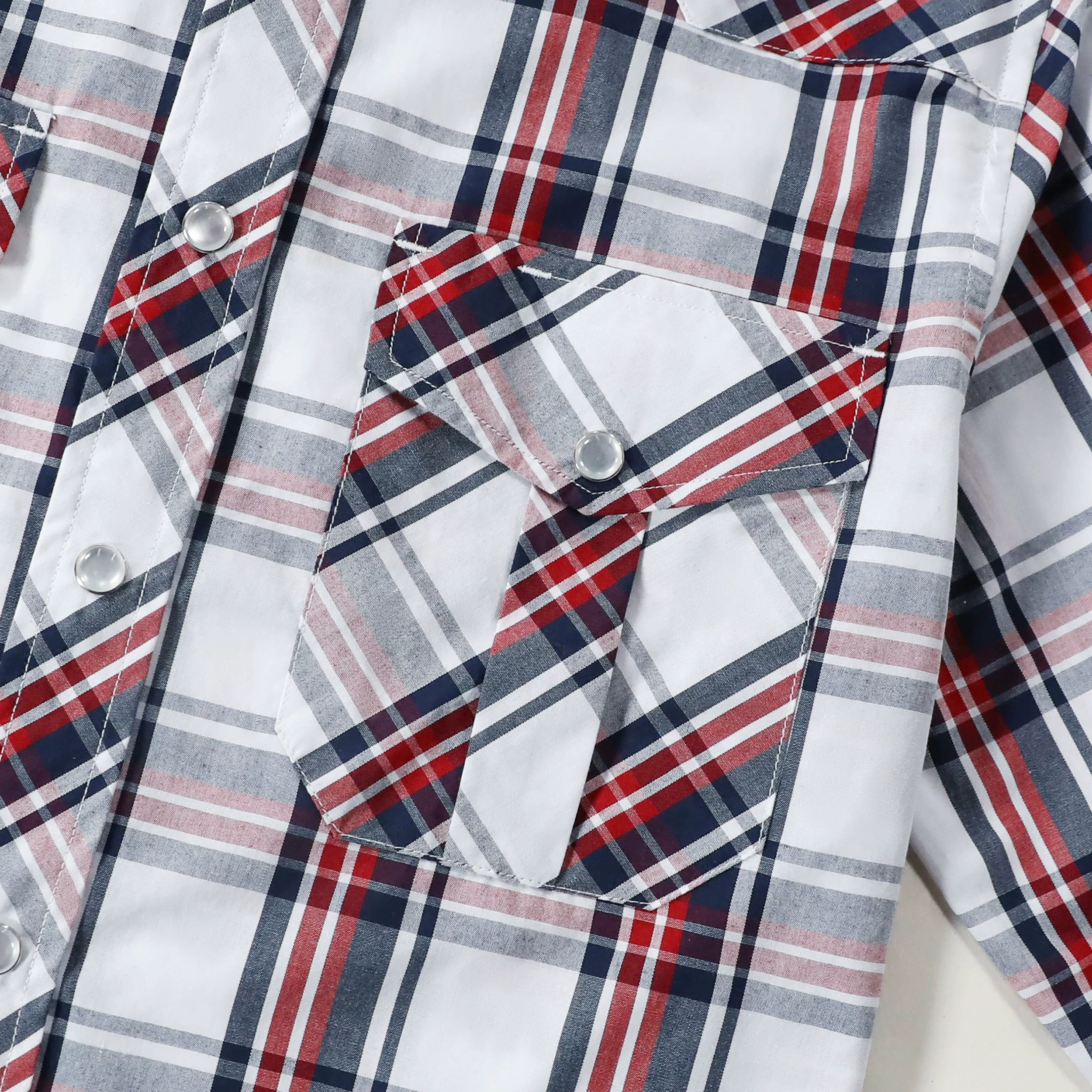 Dubinik® Pearl Snap Shirts for Men Long Sleeve Western Shirts for Men Vintage Casual Plaid Shirt Cowboy Shirts for Men#42025