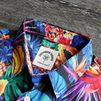 Hawaiian Shirt for Men Aloha Tropical Short Sleeve Button Down Print Beach Shirts #2606