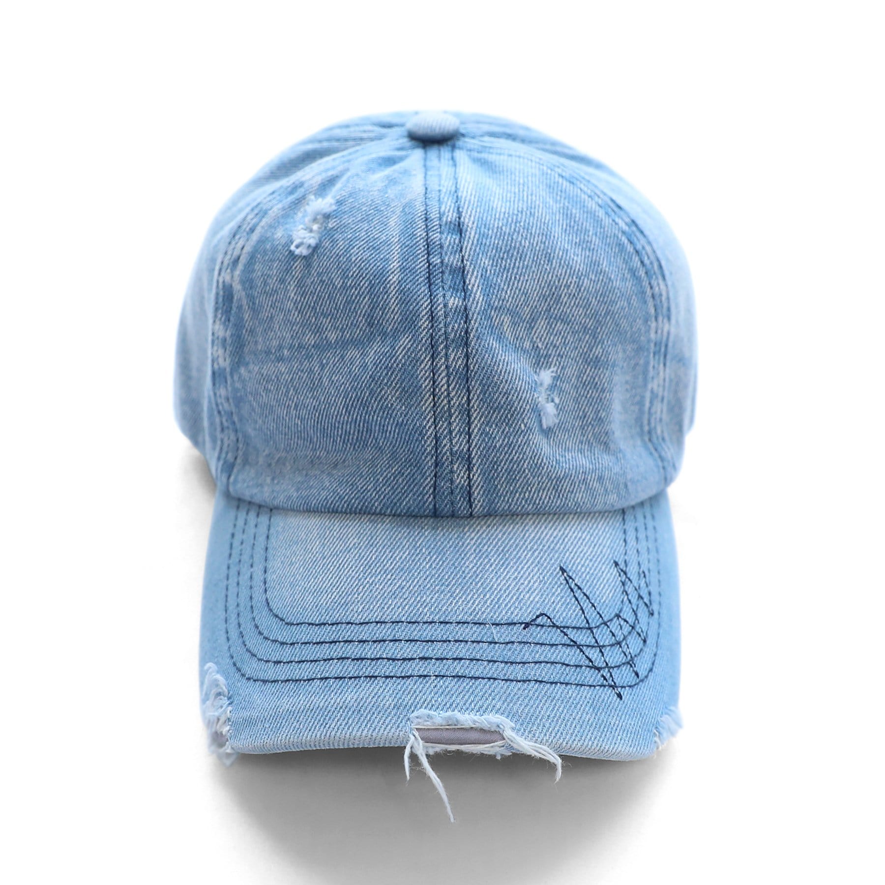 Cotton denim baseball cap #2315