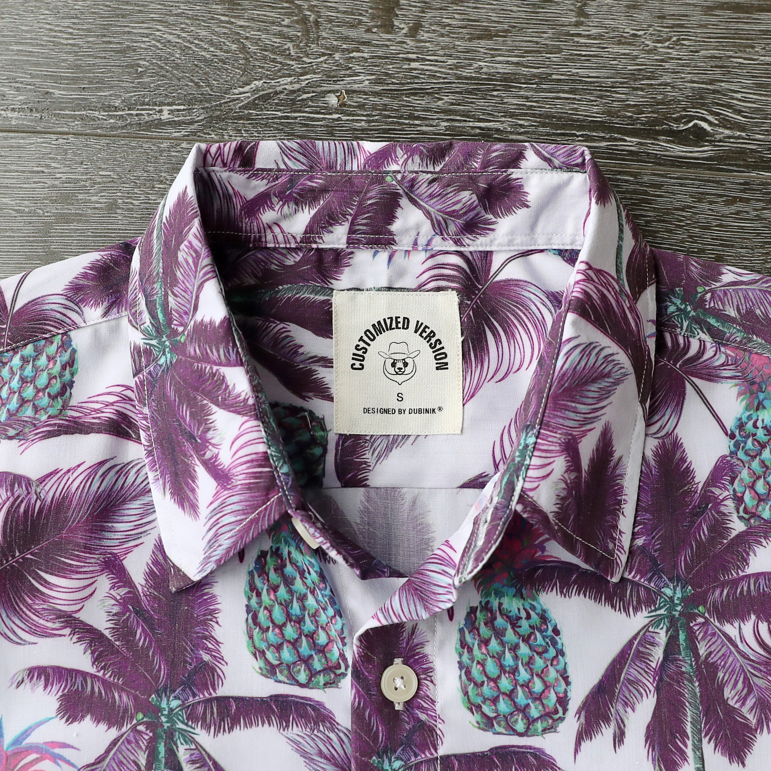 Hawaiian Shirt for Men Aloha Tropical Short Sleeve Button Down Print Beach Shirts #2621