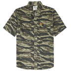 Dubinik®Mens Short Sleeve Button Down Shirts Denim Short Sleeve Shirt Men Two Pocket Western Soft Work Casual Denim Shirt#15DMC