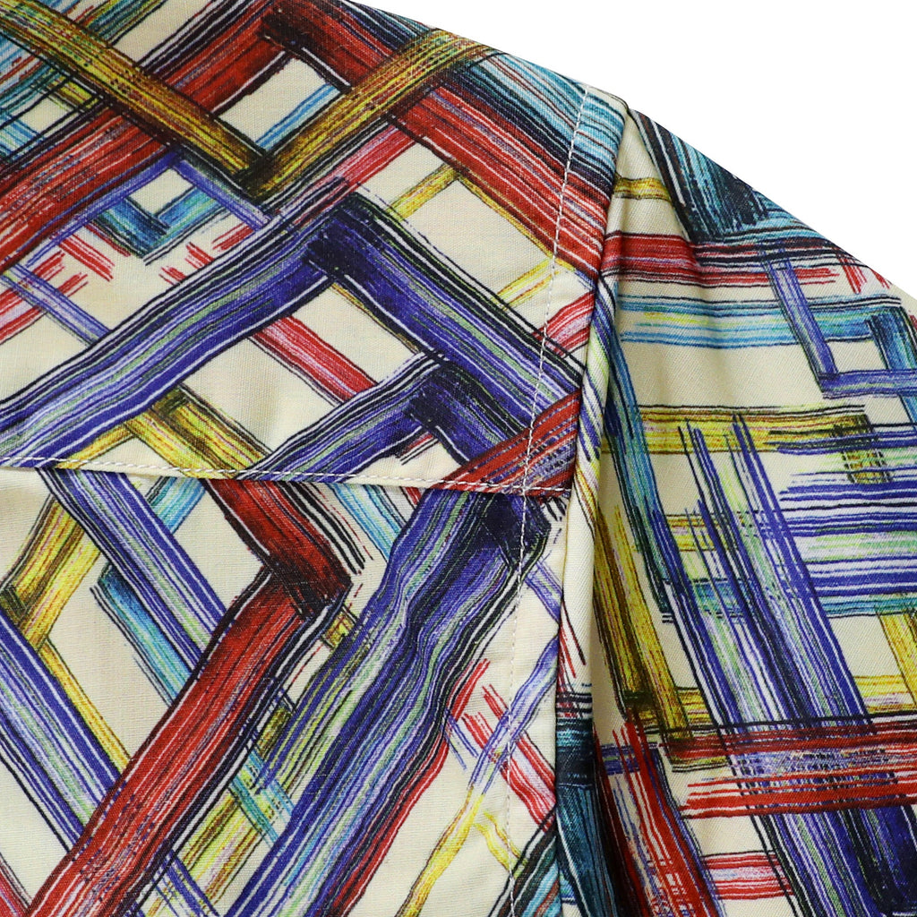 Hawaiian Shirt for Men Aloha Tropical Short Sleeve Button Down Print Beach Shirts #2608