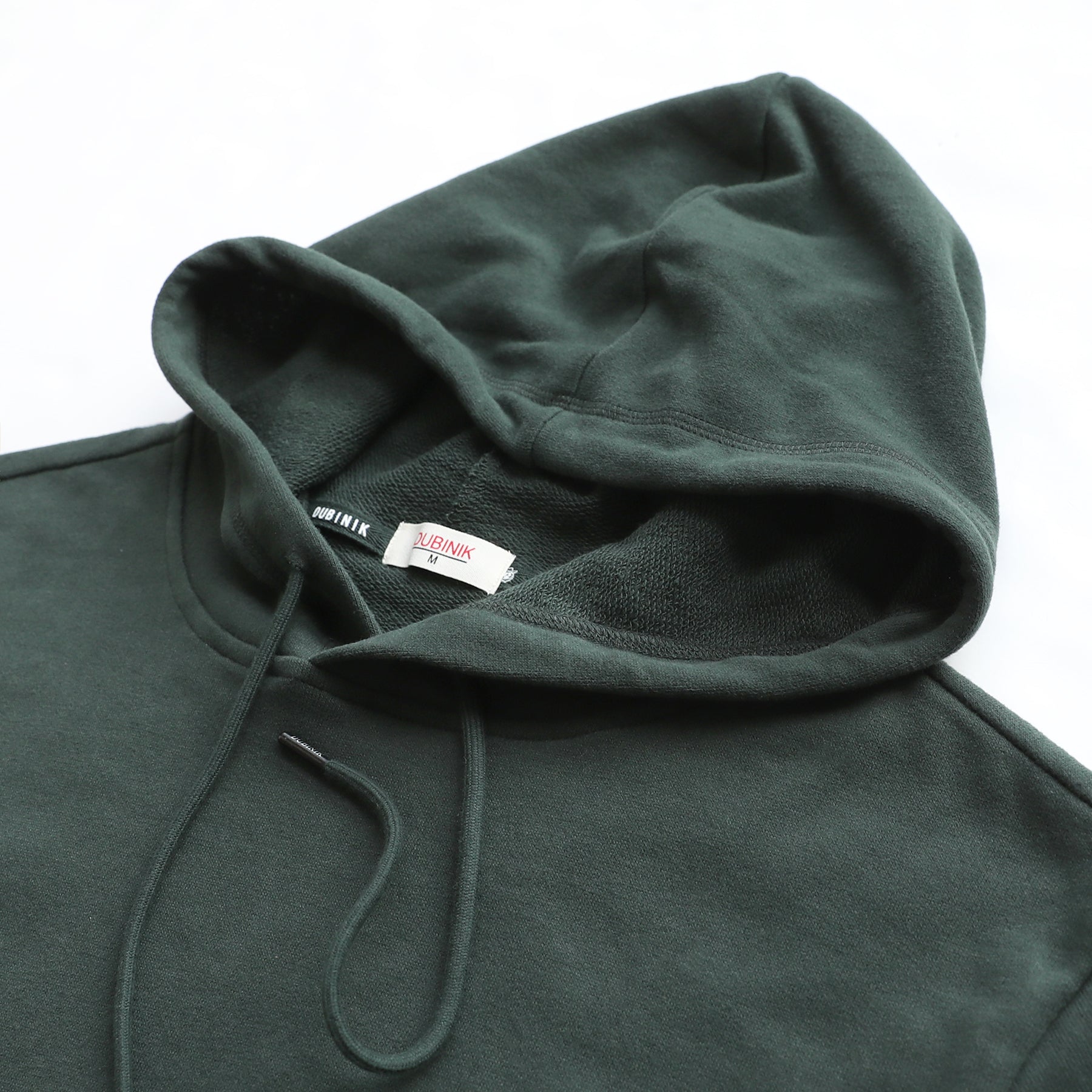 Men's Forest Green Hoodies short-sleeved hooded sweatshirt #0612