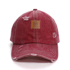 Cotton denim baseball cap #2301