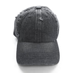 Cotton denim baseball cap #2307