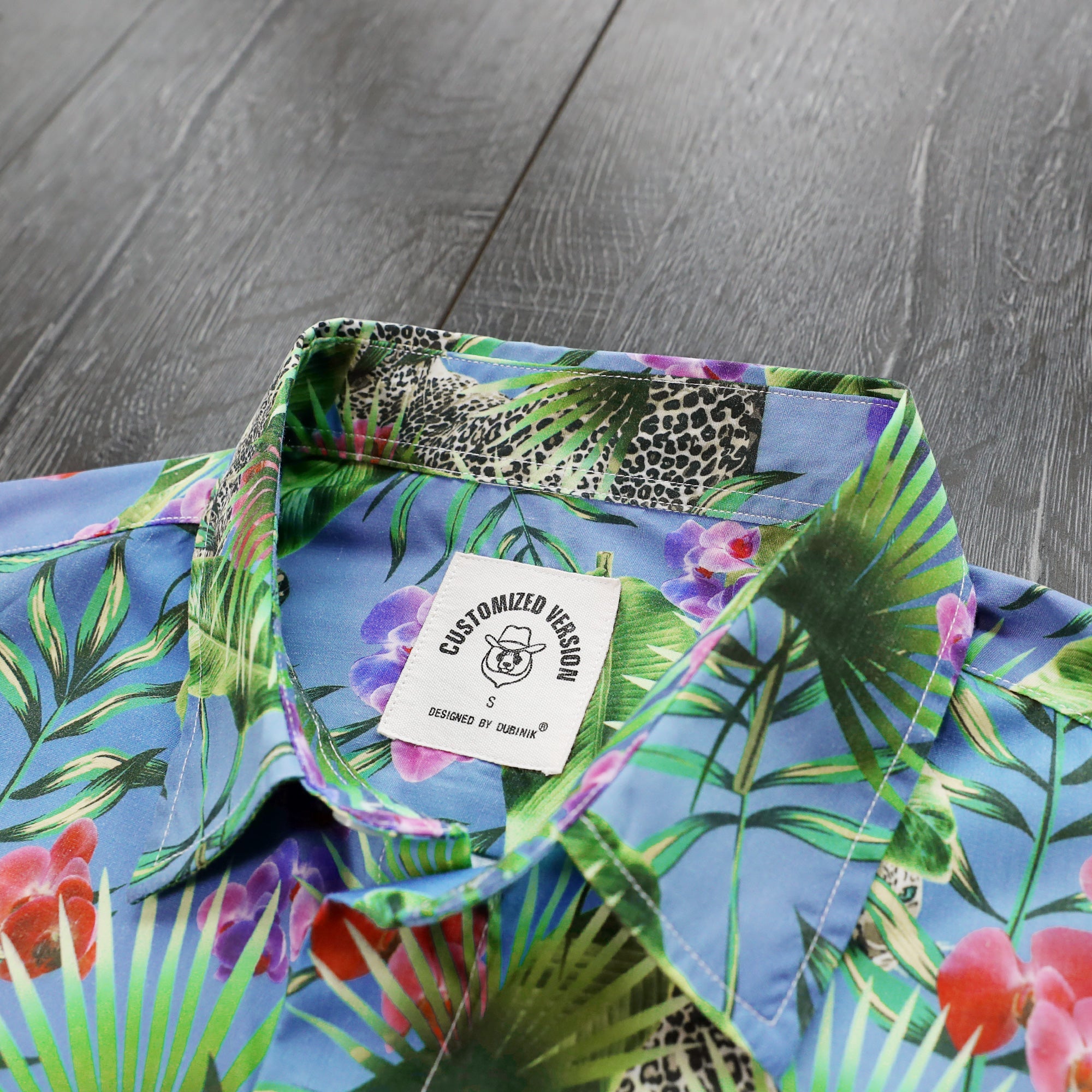 Hawaiian Shirt for Men Aloha Tropical Short Sleeve Button Down Print Beach Shirts #2603