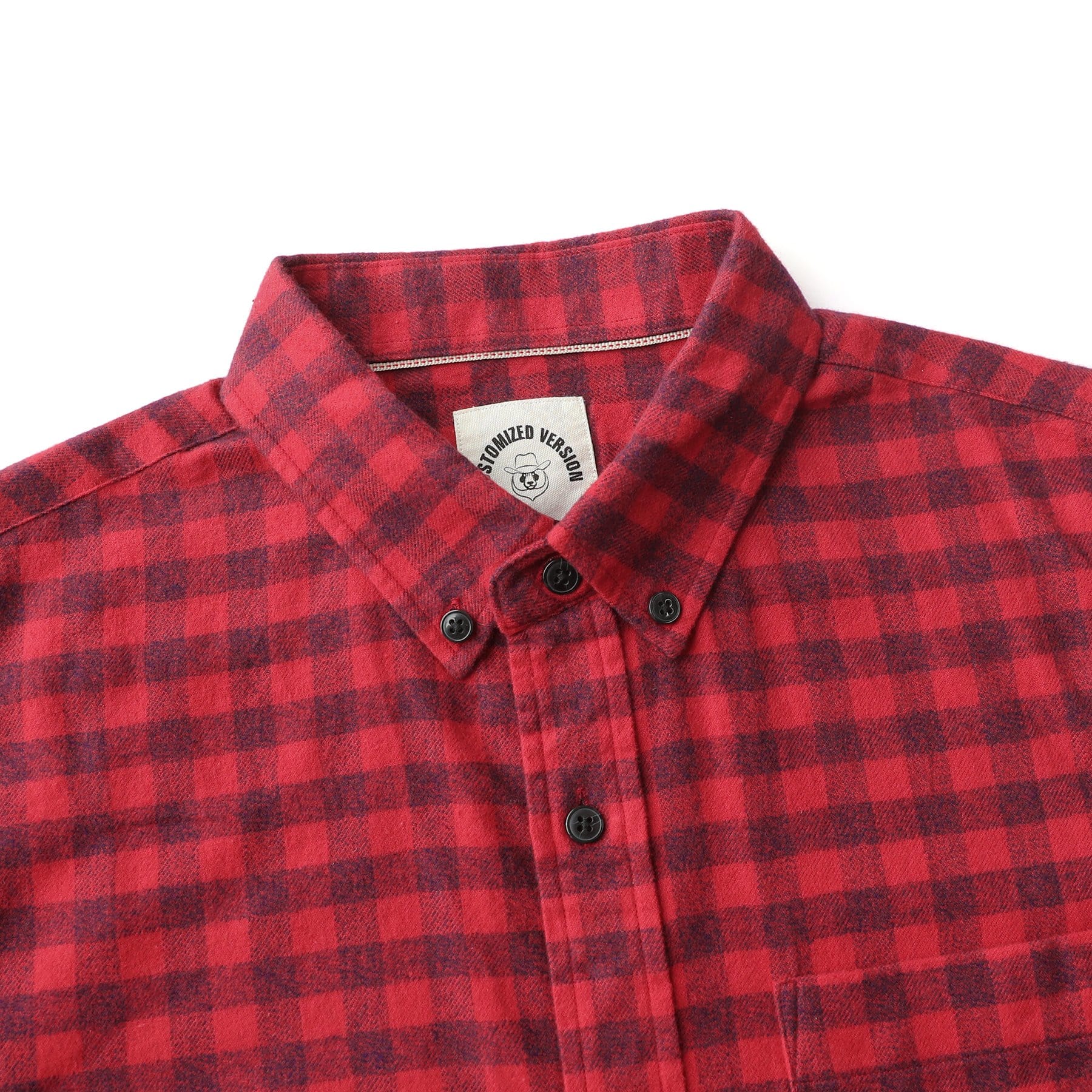 Men's Plaid Flannel Long Sleeve Shirts #0307