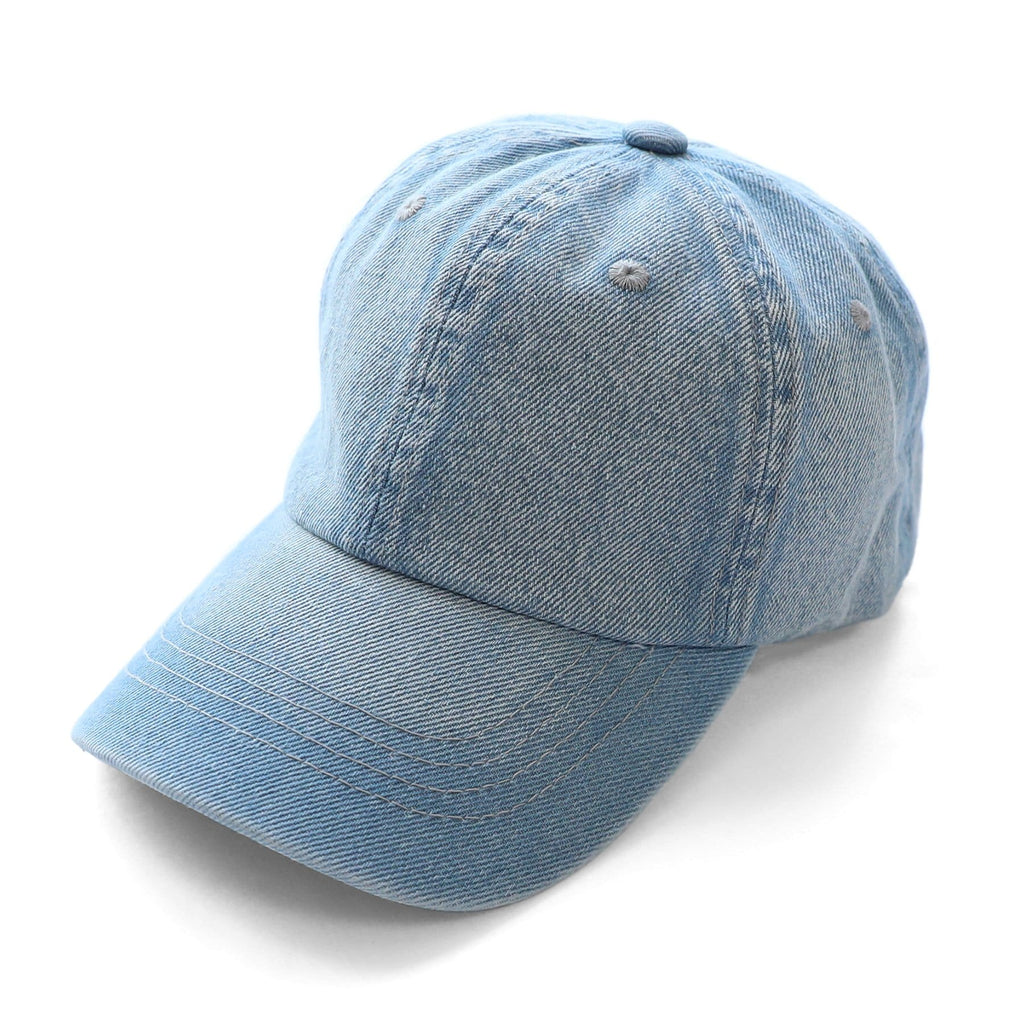 Cotton denim baseball cap #2316