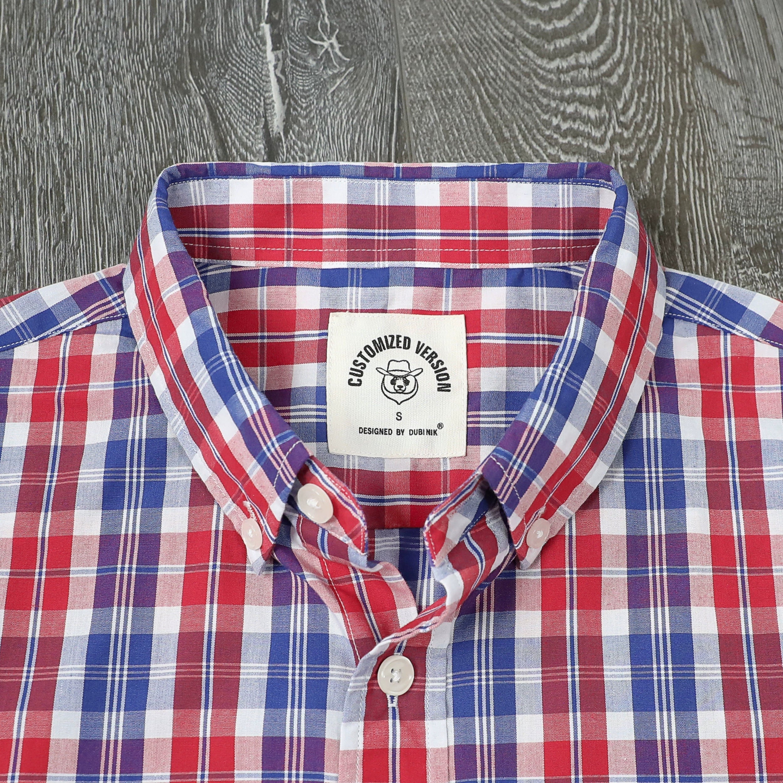 Dubinik® Mens Short Sleeve Button Down Shirts Summer Vintage Short Sleeve Button Down Men Lightweight Men's Casual Shirts#51013