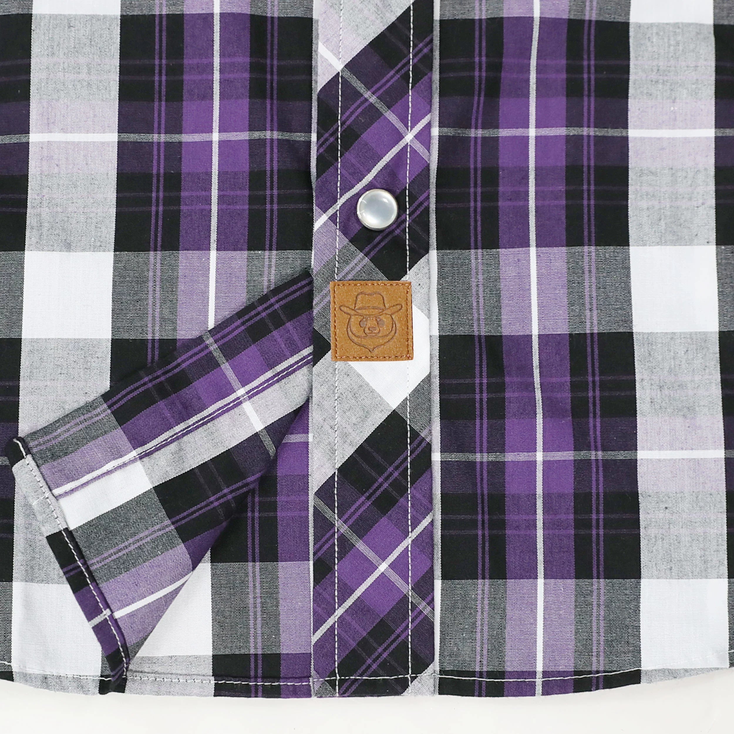 Dubinik® Western Shirts for Men Short Sleeve Plaid Pearl Snap Shirts for Men Button Up Shirt Cowboy Casual Work Shirt#41033