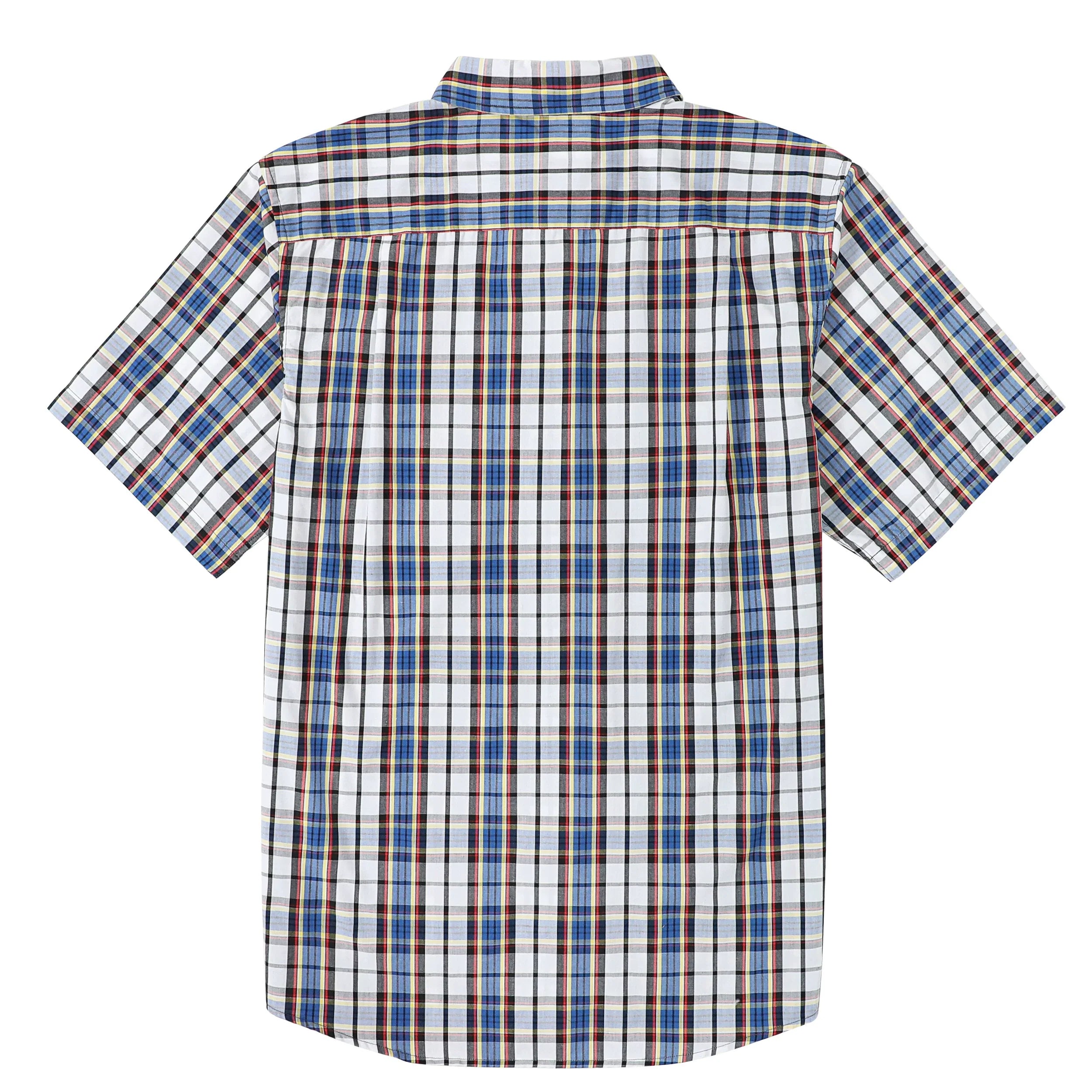 Dubinik® Mens Short Sleeve Button Down Shirts Summer Vintage Short Sleeve Button Down Men Lightweight Men's Casual Shirts#51009