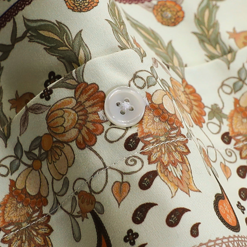 Hawaiian Shirt for Men Aloha Tropical Short Sleeve Button Down Print Beach Shirts #2617