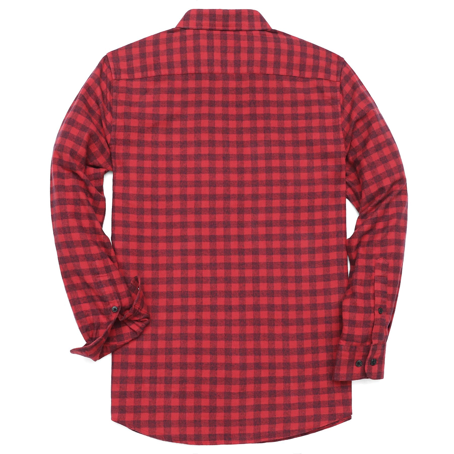 Men's Plaid Flannel Long Sleeve Shirts #0307