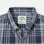 Dubinik® Bamboo Viscose Mens Short Sleeve Button Down Pockets Shirts#39502