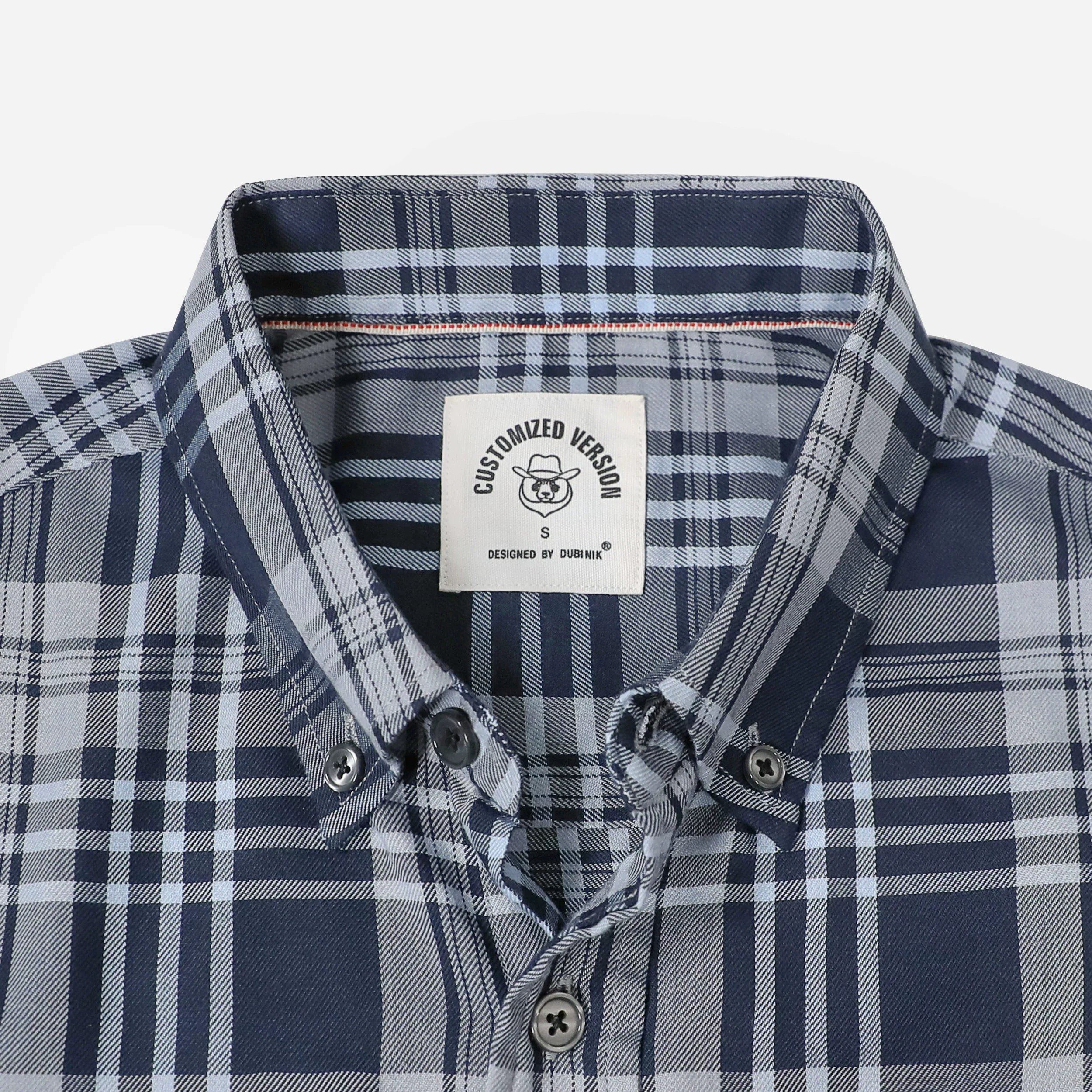 Dubinik® Bamboo Viscose Mens Short Sleeve Button Down Pockets Shirts#39502