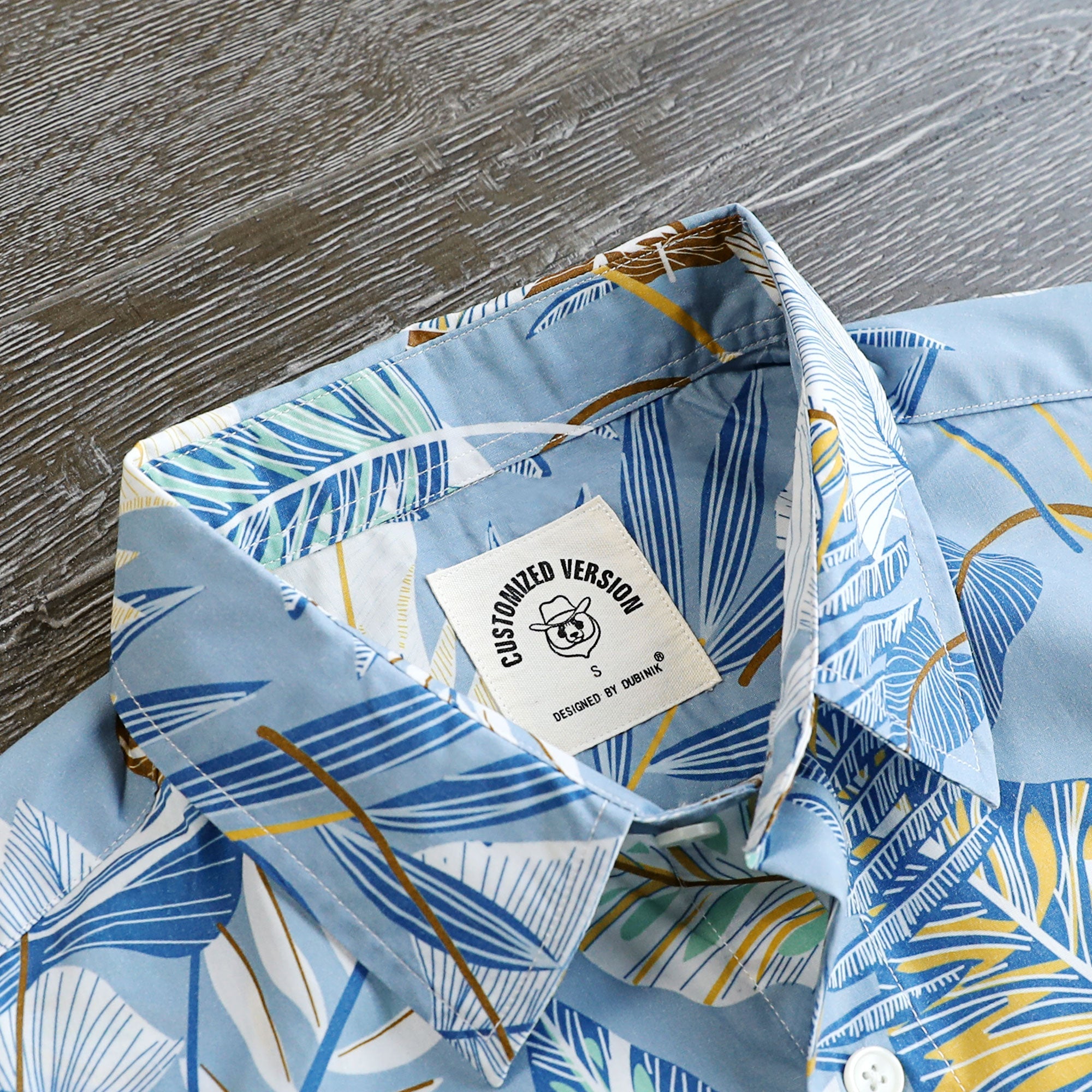 Hawaiian Shirt for Men Aloha Tropical Short Sleeve Button Down Print Beach Shirts #2601