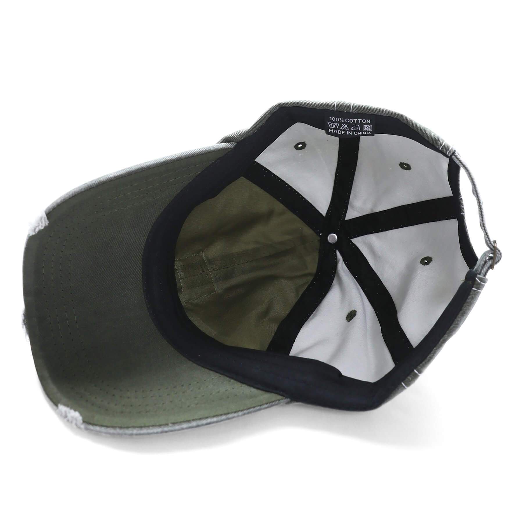 Cotton denim baseball cap #2302