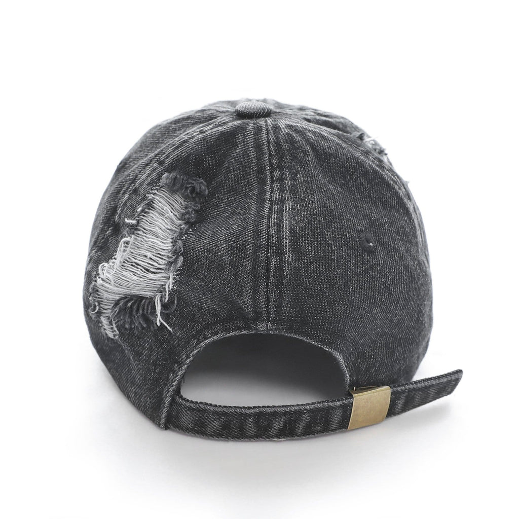 Cotton denim baseball cap #2307