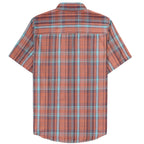 Dubinik® Bamboo Viscose Mens Short Sleeve Button Down Pockets Shirts#39016