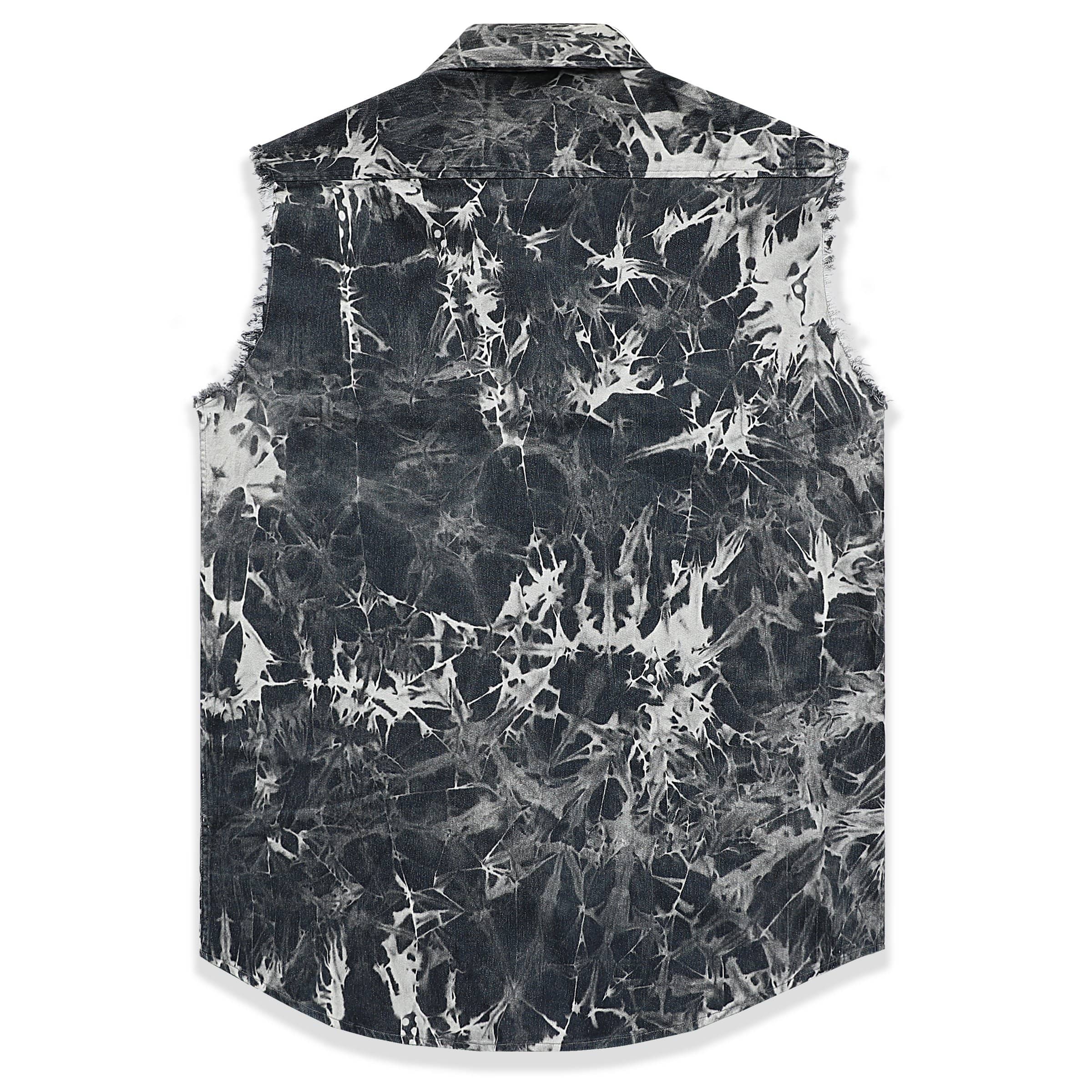 Men's sleeveless denim undershirt #1203