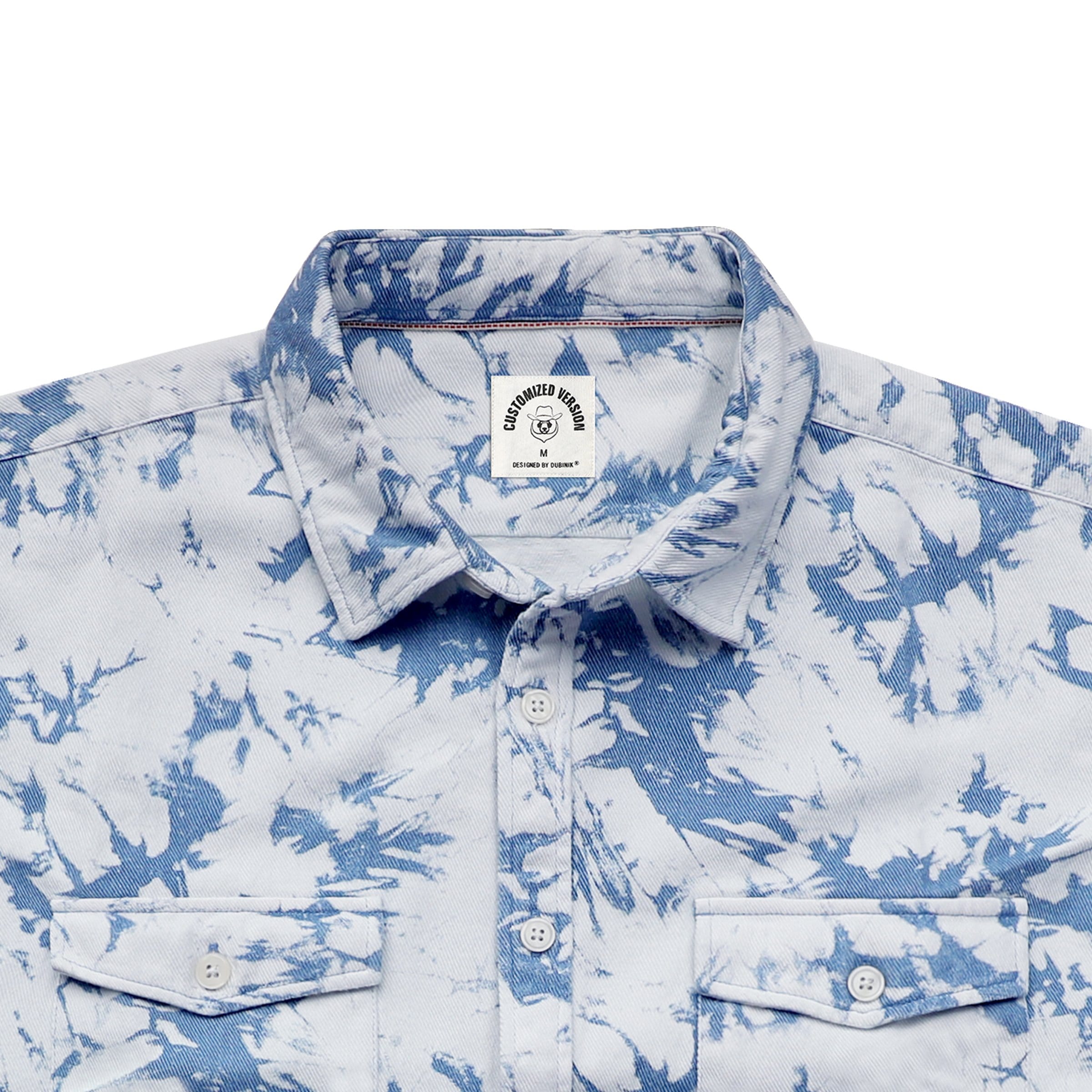 Men's sleeveless denim undershirt #1202