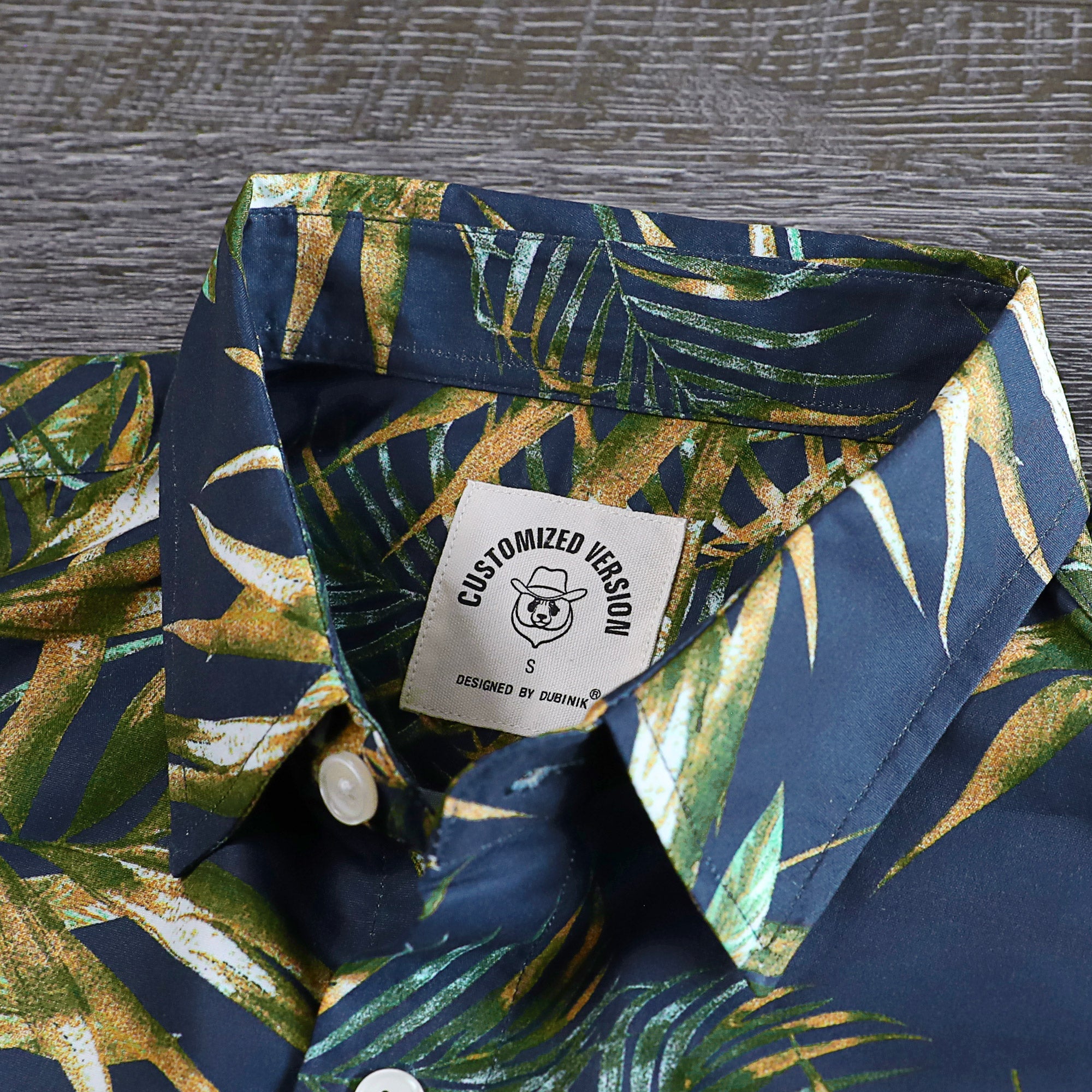 Hawaiian Shirt for Men Aloha Tropical Short Sleeve Button Down Print Beach Shirts #2610