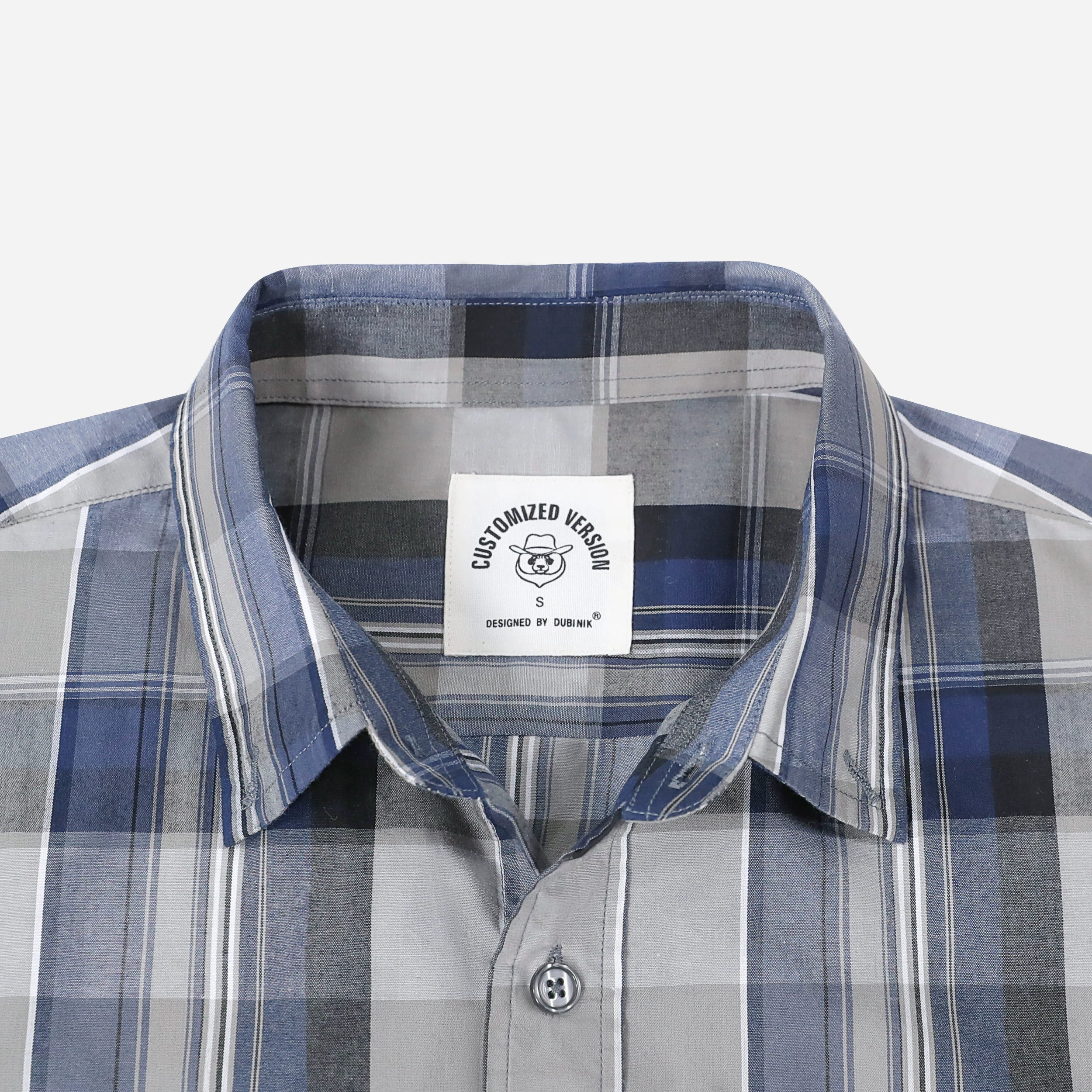 Dubinik® Mens Short Sleeve Button Down Shirts Summer Vintage Short Sleeve Button Down Men Lightweight Men's Casual Shirts#51015