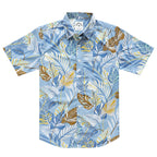 Hawaiian Shirt for Men Aloha Tropical Short Sleeve Button Down Print Beach Shirts #2601