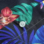 Hawaiian Shirt for Men Aloha Tropical Short Sleeve Button Down Print Beach Shirts #2606