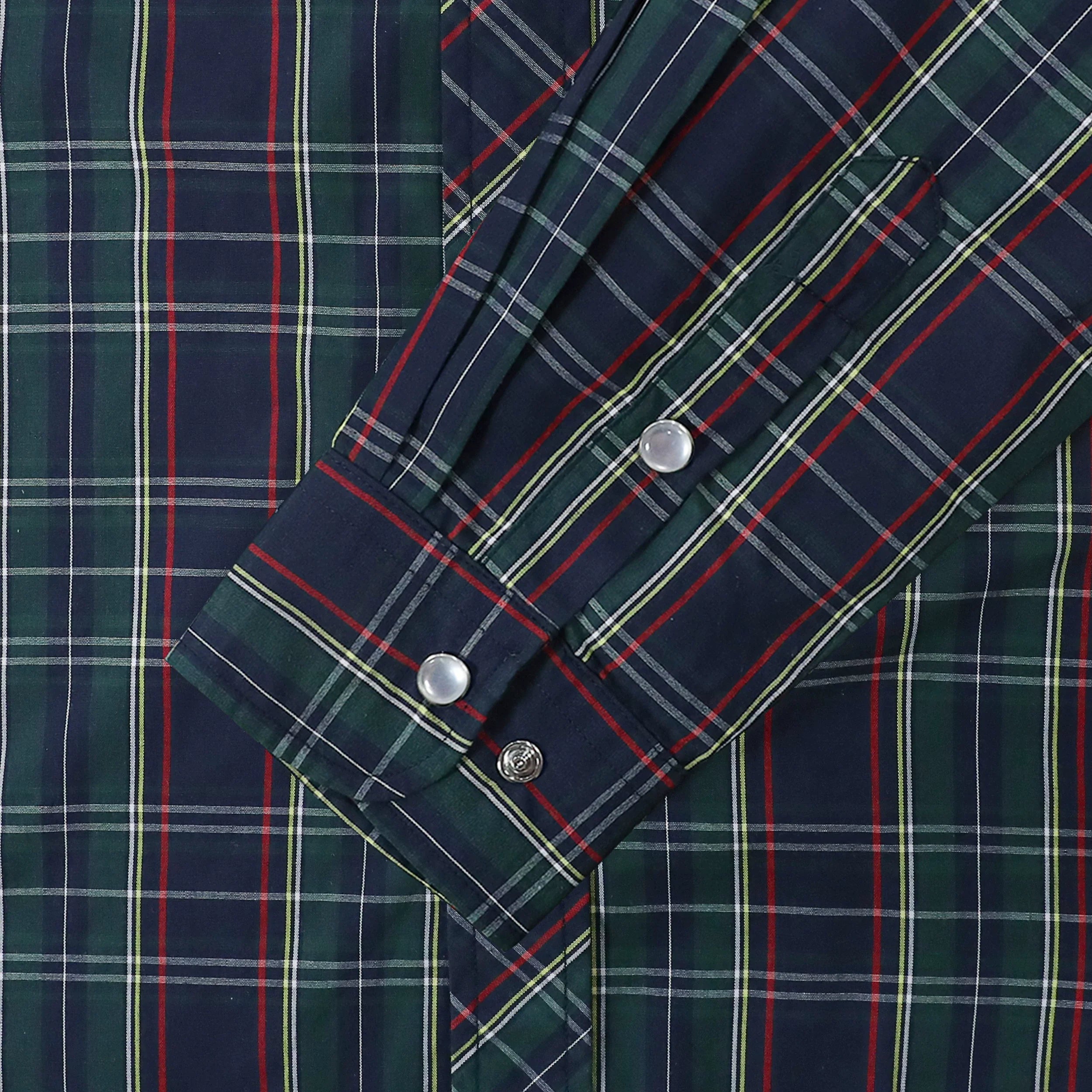 Dubinik® Pearl Snap Shirts for Men Long Sleeve Western Shirts for Men Vintage Casual Plaid Shirt Cowboy Shirts for Men#42032