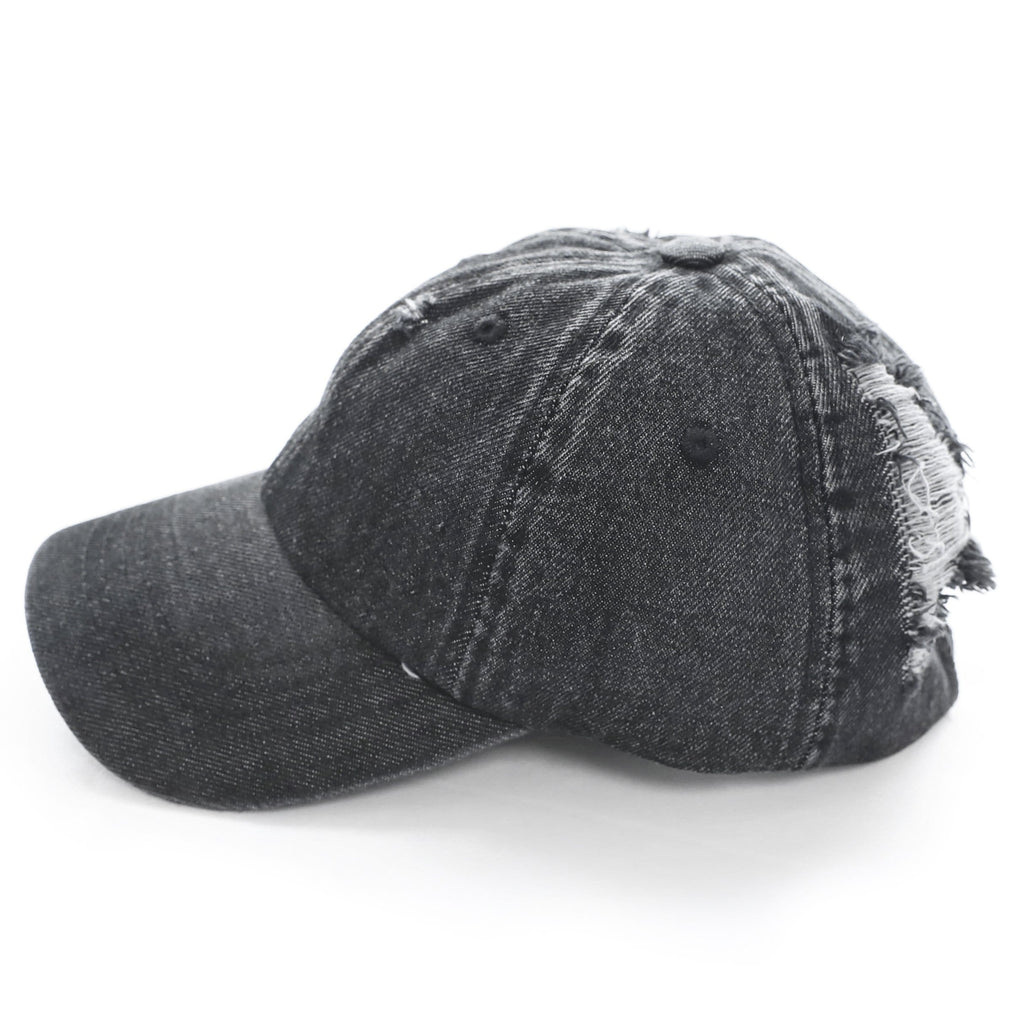 Cotton denim baseball cap #2307