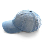 Cotton denim baseball cap #2308