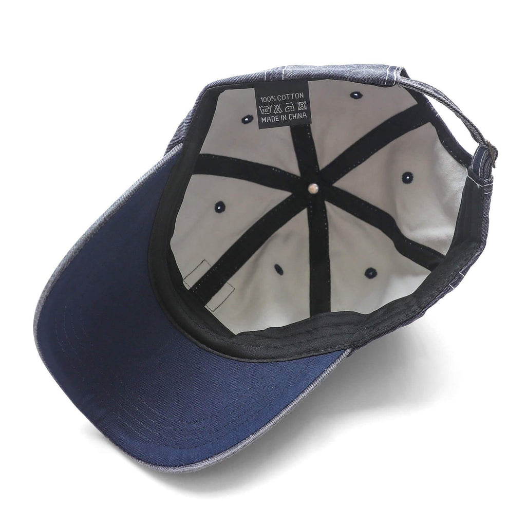 Cotton denim baseball cap #2325