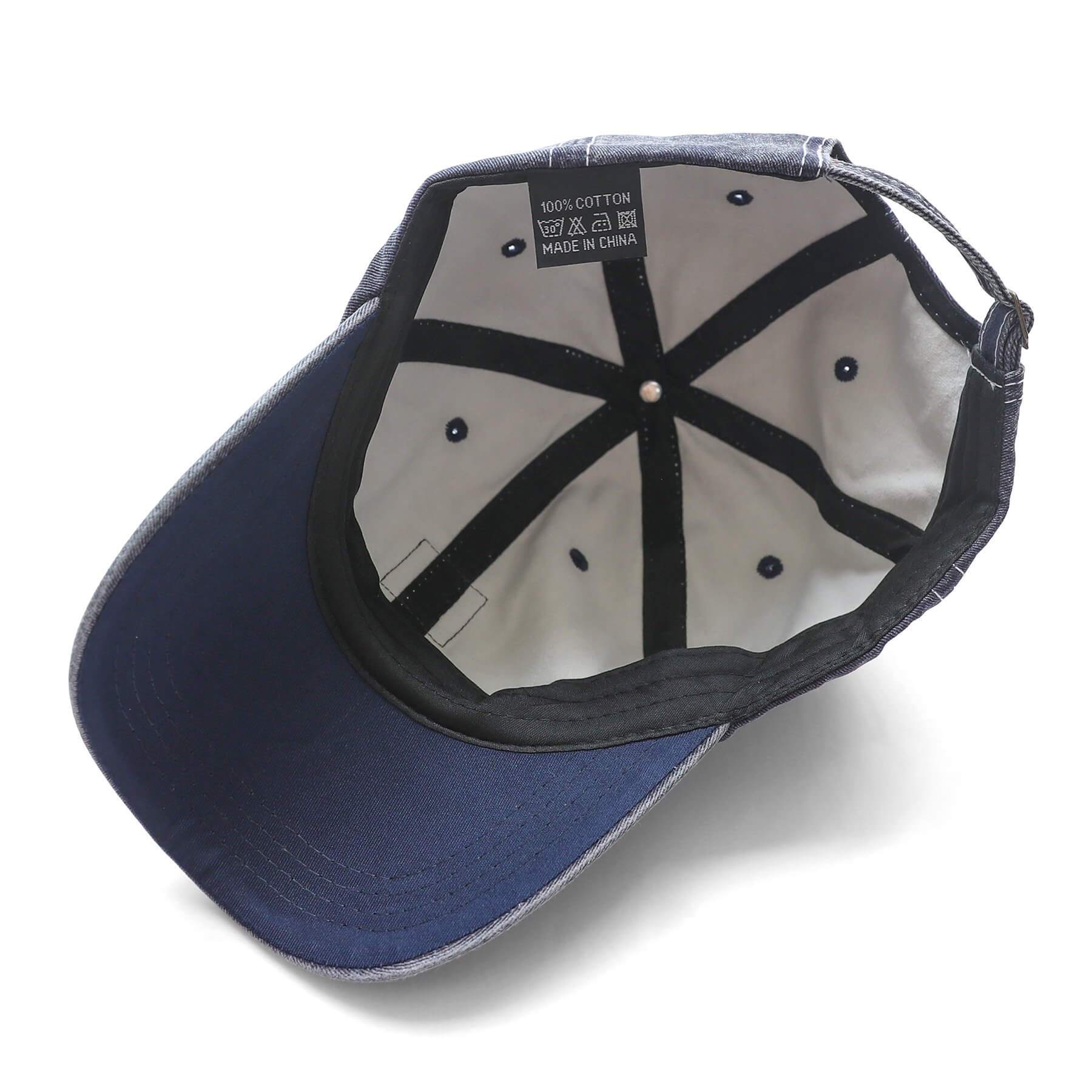 Cotton denim baseball cap #2325