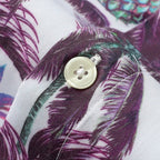 Hawaiian Shirt for Men Aloha Tropical Short Sleeve Button Down Print Beach Shirts #2621