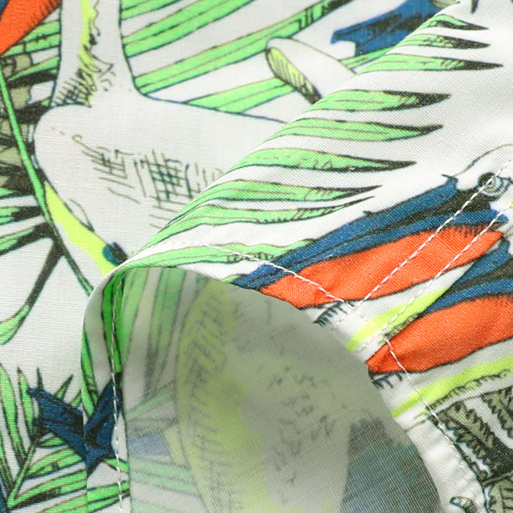 Hawaiian Shirt for Men Aloha Tropical Short Sleeve Button Down Print Beach Shirts #2611