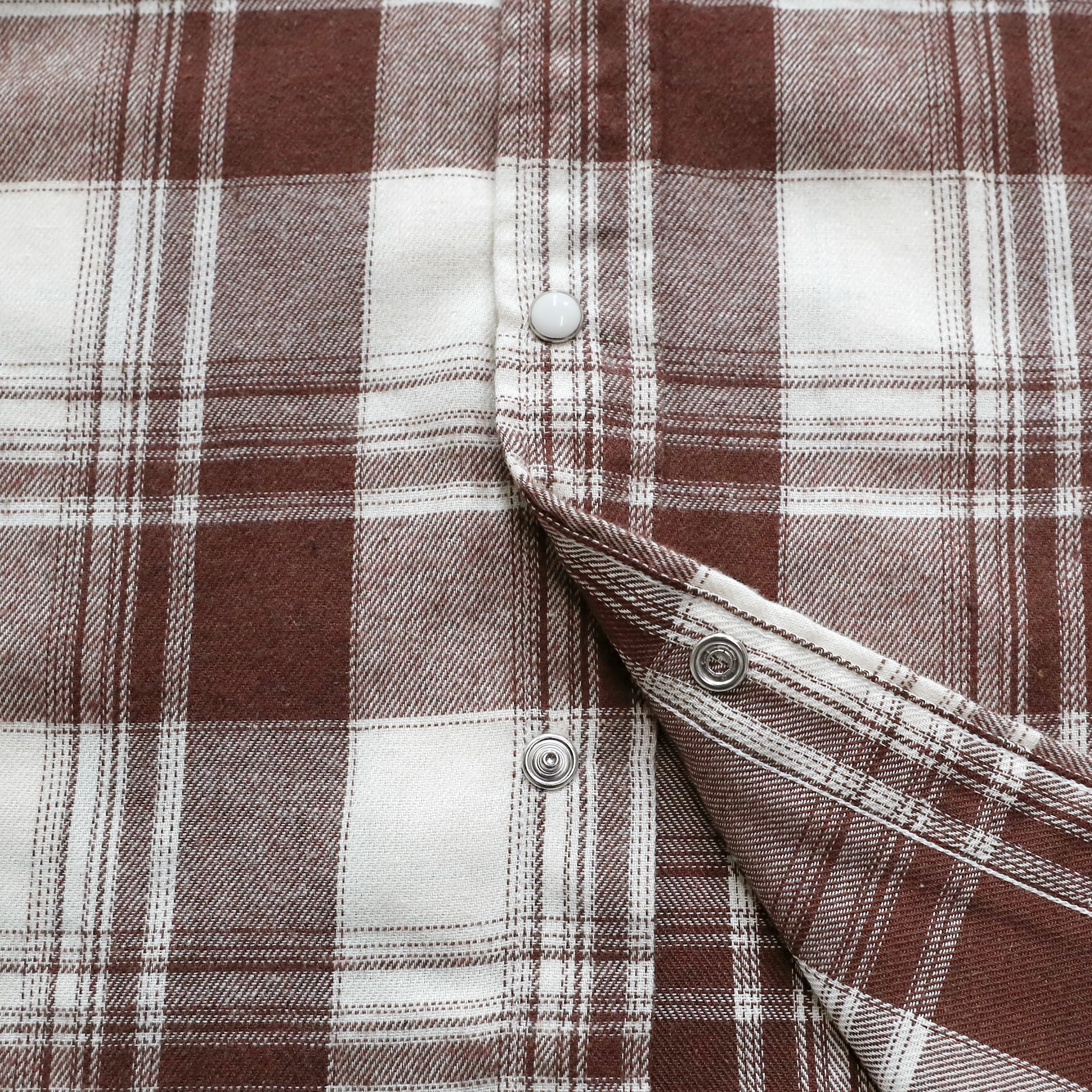 Mens Flannel Long Sleeve Pearl Snap Buttons Western Cowboy Vintage Casual Shirts #2814