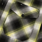 Dubinik® Bamboo Viscose Mens Short Sleeve Button Down Pockets Shirts#39012