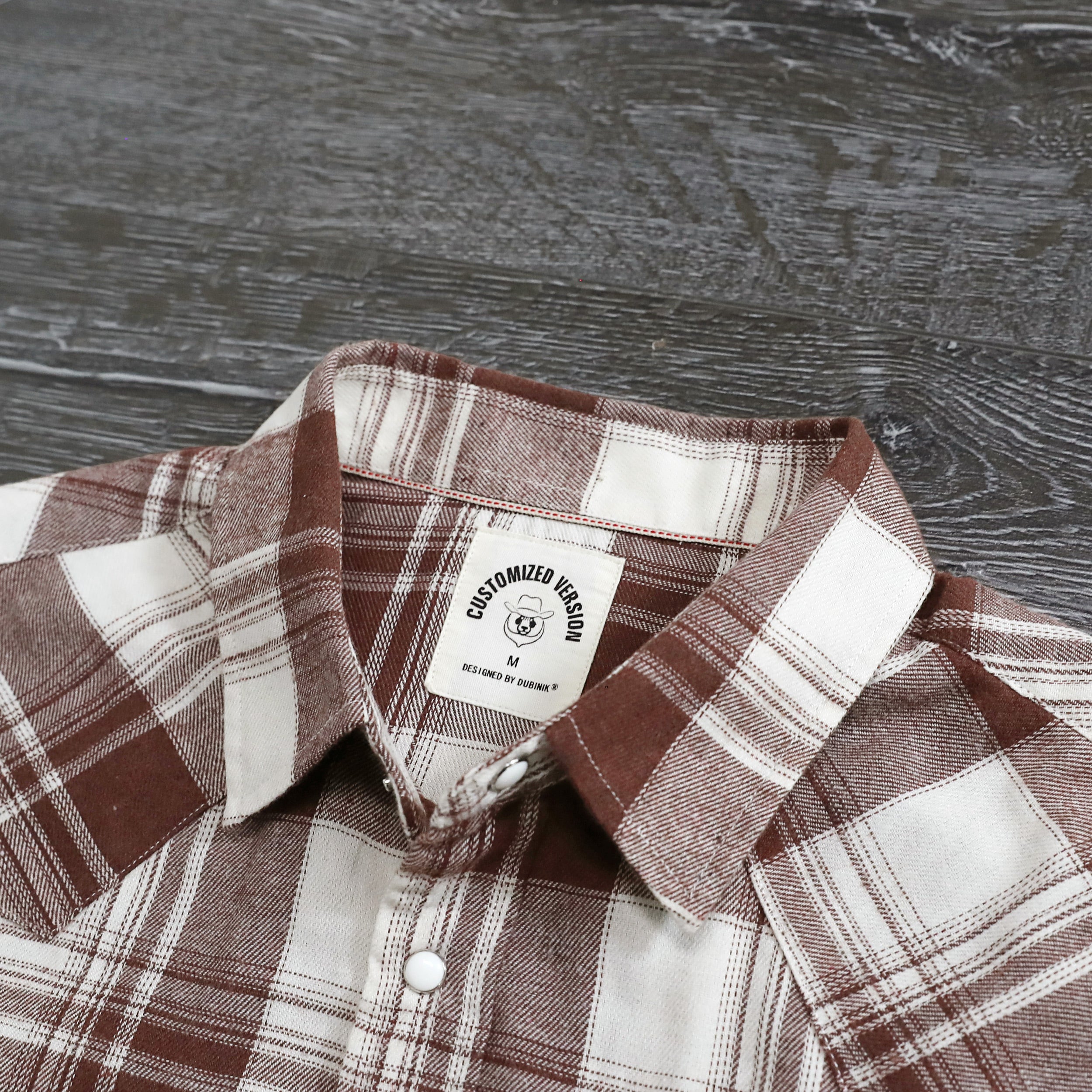 Mens Flannel Long Sleeve Pearl Snap Buttons Western Cowboy Vintage Casual Shirts #2814