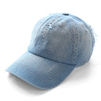 Cotton denim baseball cap #2308
