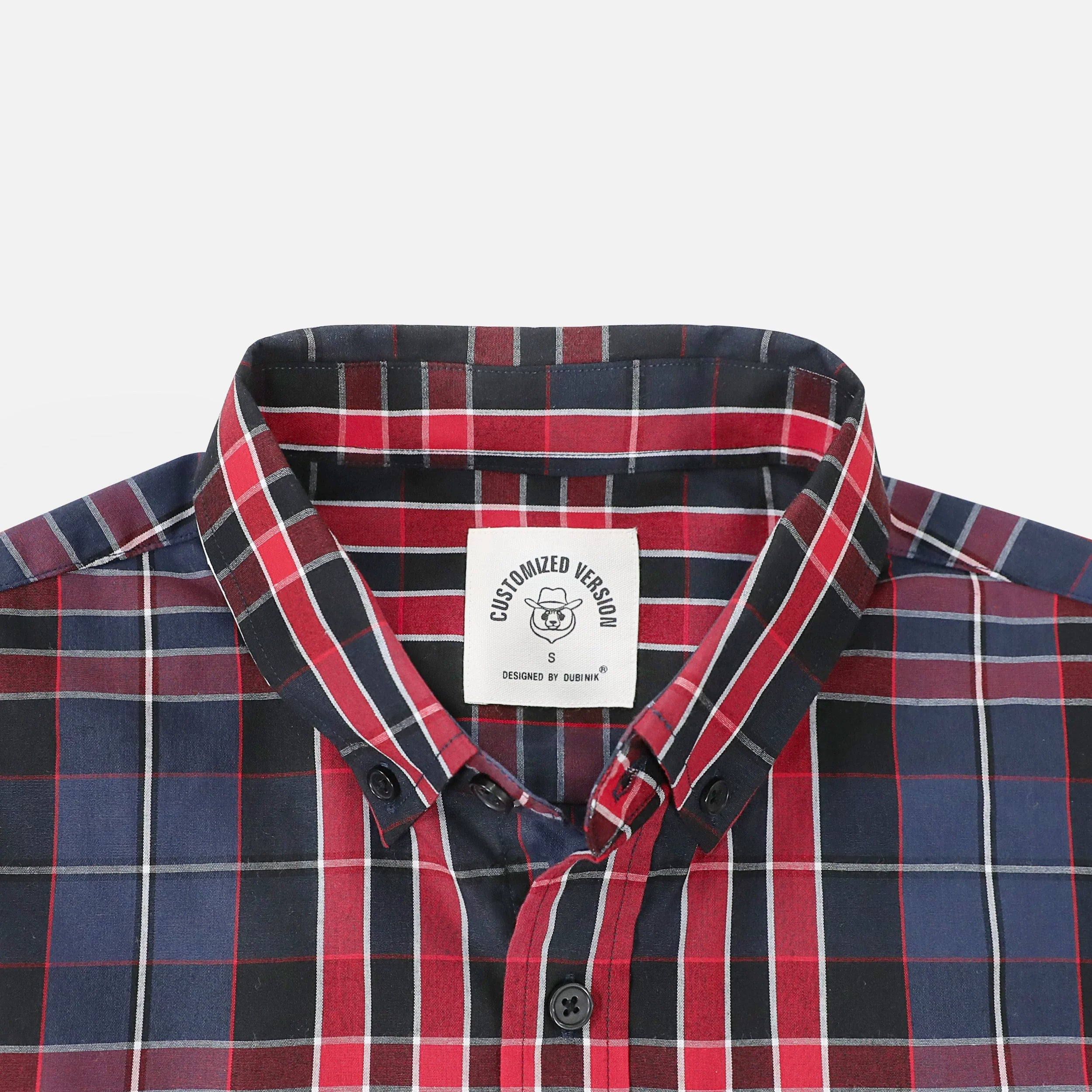 Dubinik® Mens Short Sleeve Button Down Shirts Summer Vintage Short Sleeve Button Down Men Lightweight Men's Casual Shirts#51026